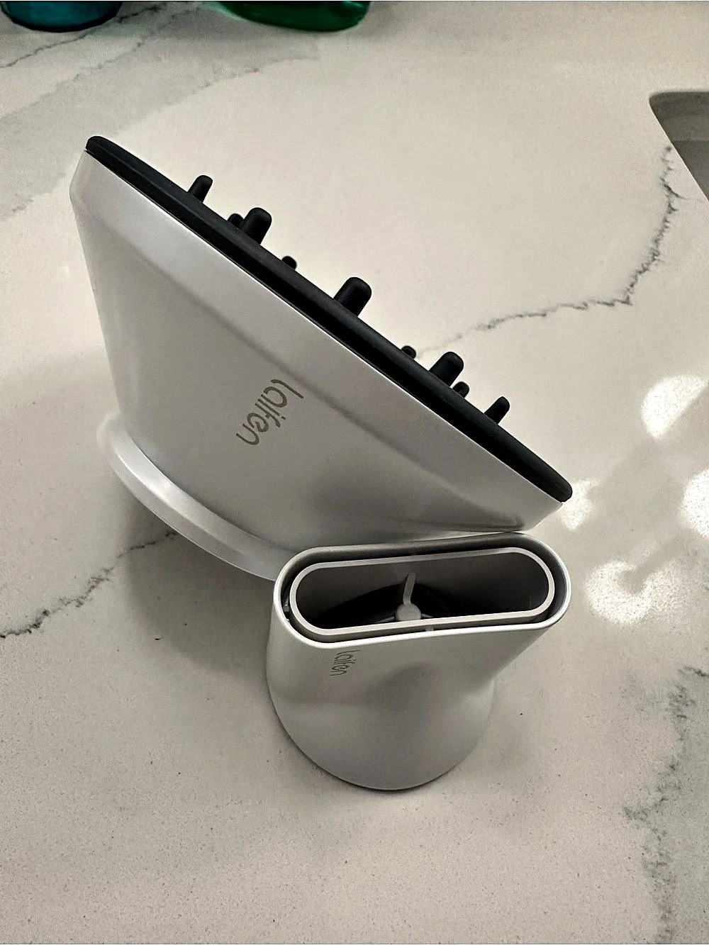 Laifen Hair Diffuser Attachment and Concentrator Attachment White & Black